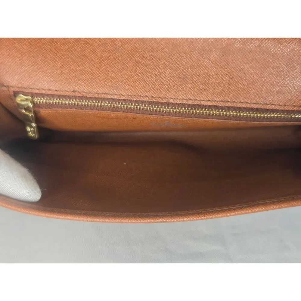 Louis Vuitton Monogram Bordeaux Bag Clutch Crossbody Vintage LV Removable Strap - Picture 12 of 16